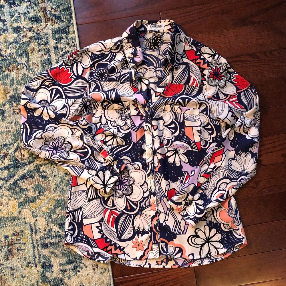 Womens Long Sleeve Express Portofino Shirt